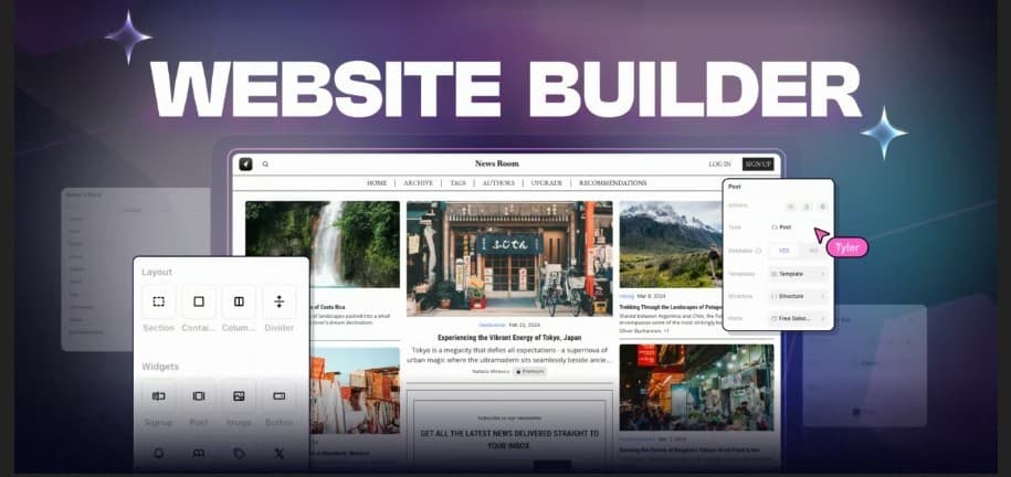 CCMELINKTRACKER.TECH BUILDER: Giải Pháp Xây Dựng Landing Page Chuyển Đổi Cao